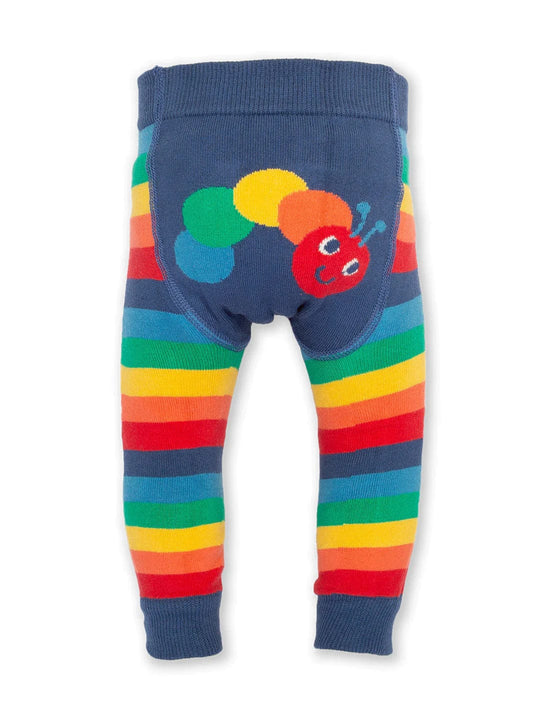 Rainbow Caterpillar Knit Leggings [ only 12 to 24 Months left]
