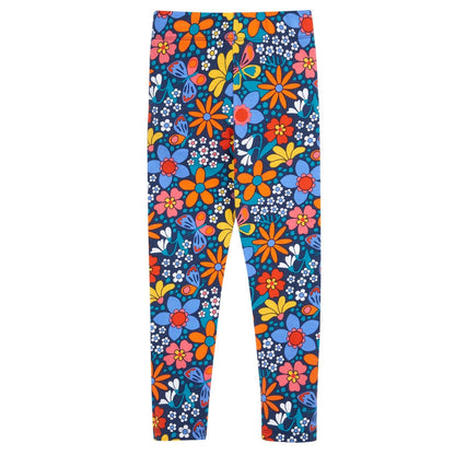 Leona Leggings Navy/Retro Floral