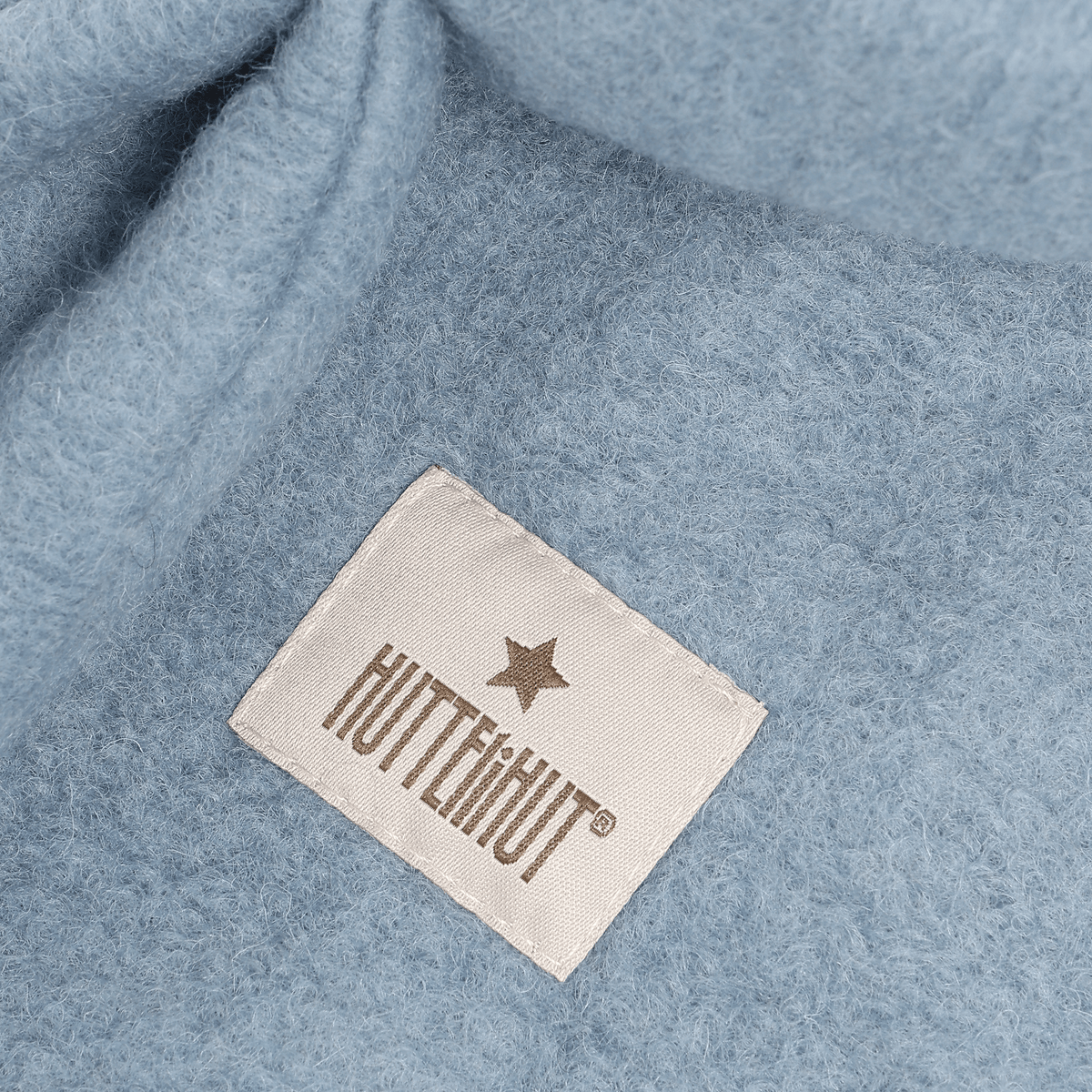Huttelihut Balaclava Ears Wool Windward Blue