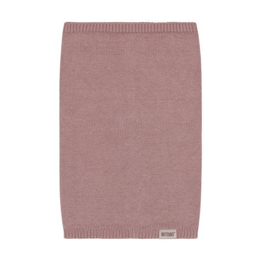 Huttelihut Tube Scarf Merino Wool/Cotton Blend Woodrose