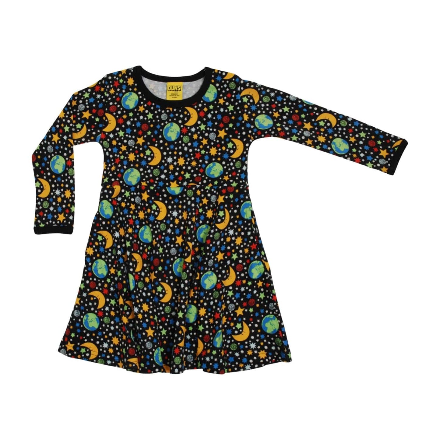 Mini Mother Earth Skater Dress Black