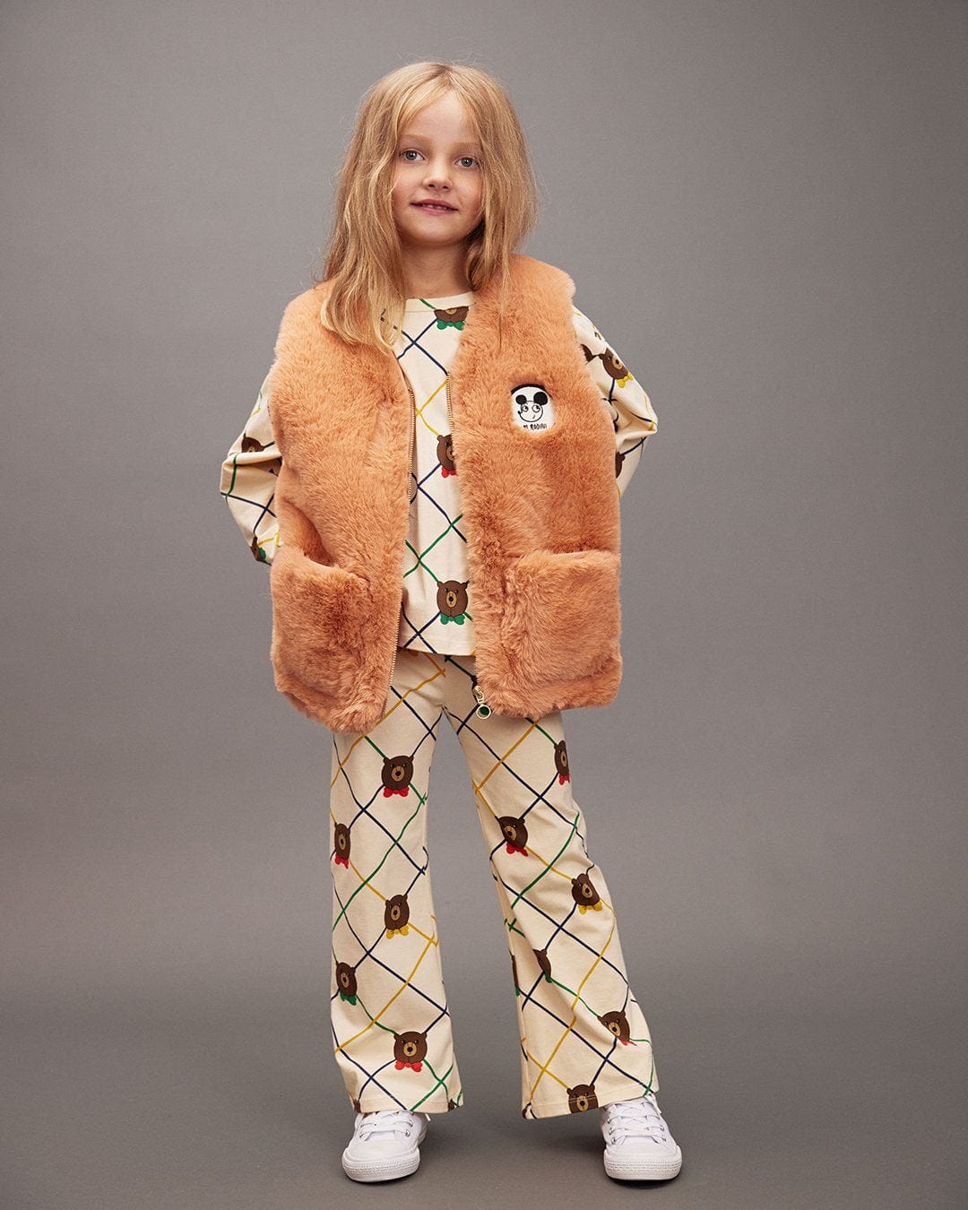 Bear Check Long Sleeve Shirt