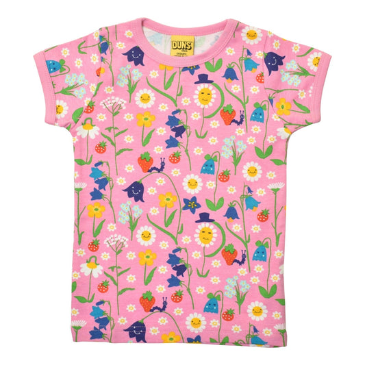 Happy Flower Short Sleeve Shirt
