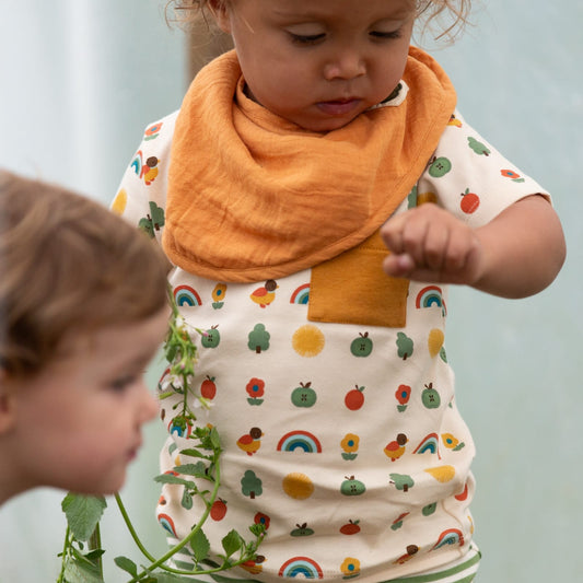 Vintage Rainbows Organic T Shirt & Jogger Playset