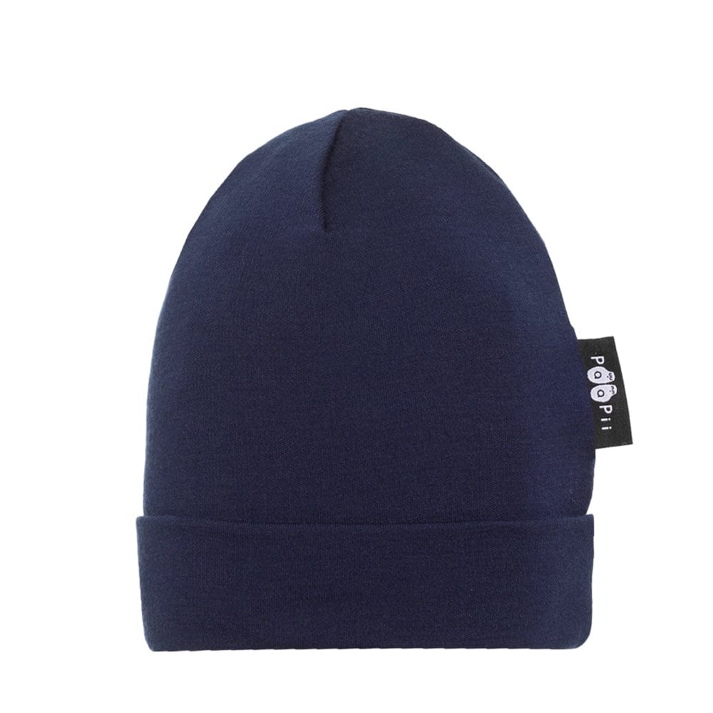 Merino Wool Beanie - Storm