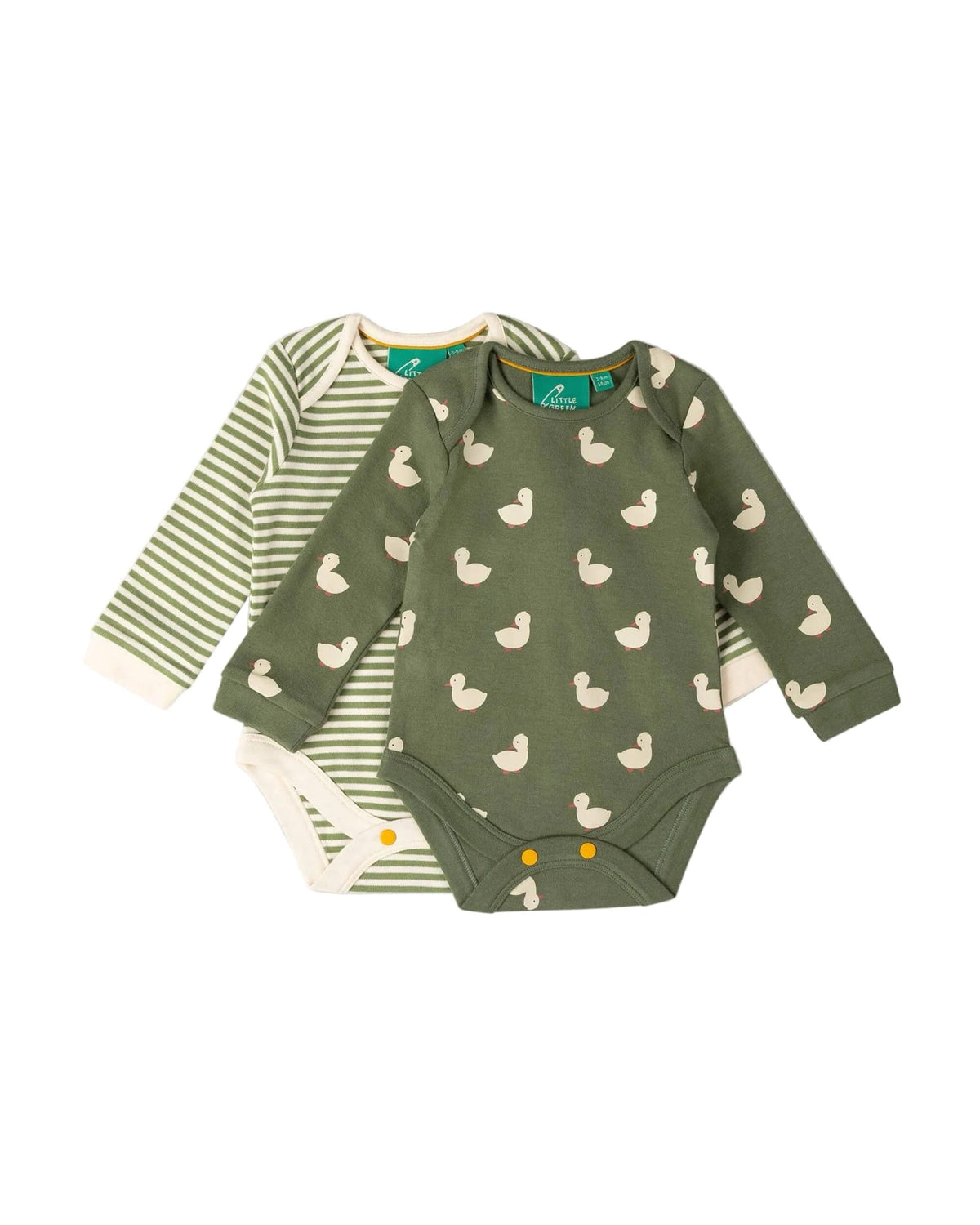 Olive Ducks Baby Organic Bodysuit 2 Pack