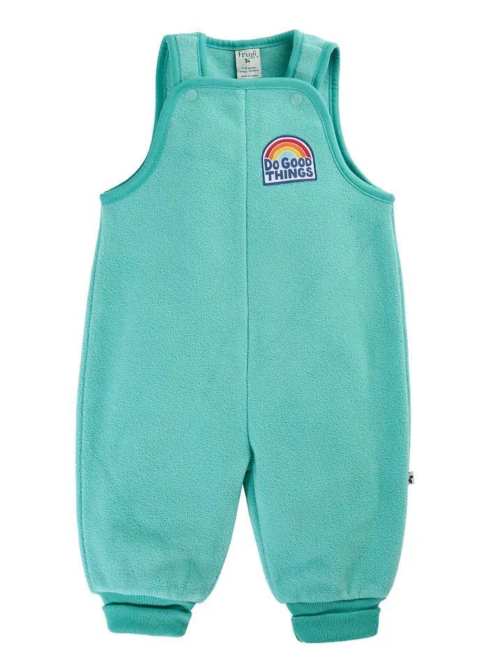 Flurry Fleece Dungarees Moss/Do Good