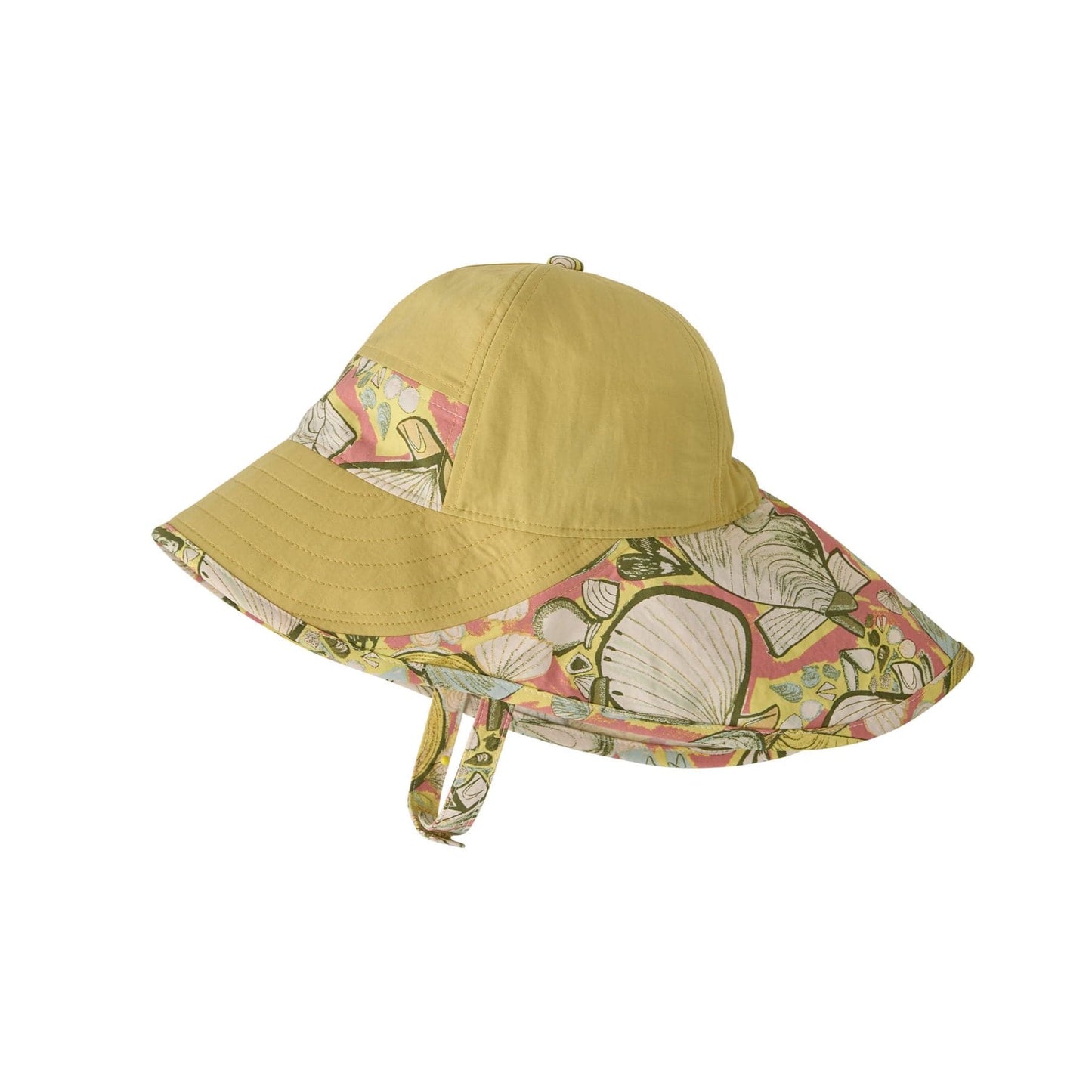 Baby Block-the-Sun Hat Limestone Yellow