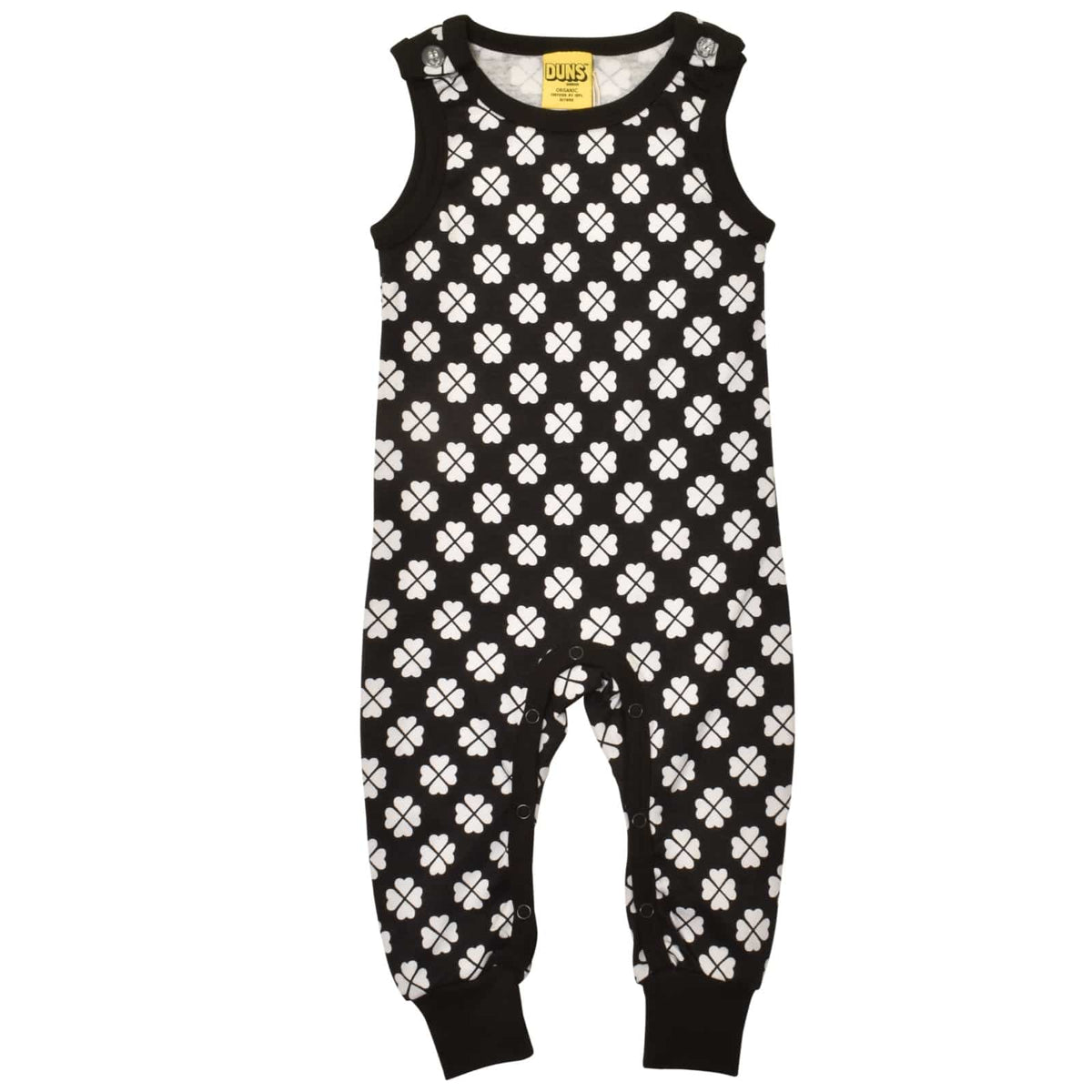 DUNS Clover Dungarees Black