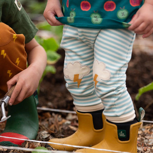 All Weather Knee Patch Striped Joggers