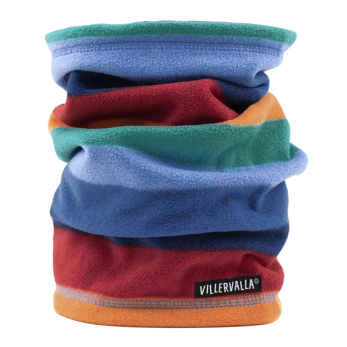 Villervalla Fleece Tube Scarf Multistripe Kalahari