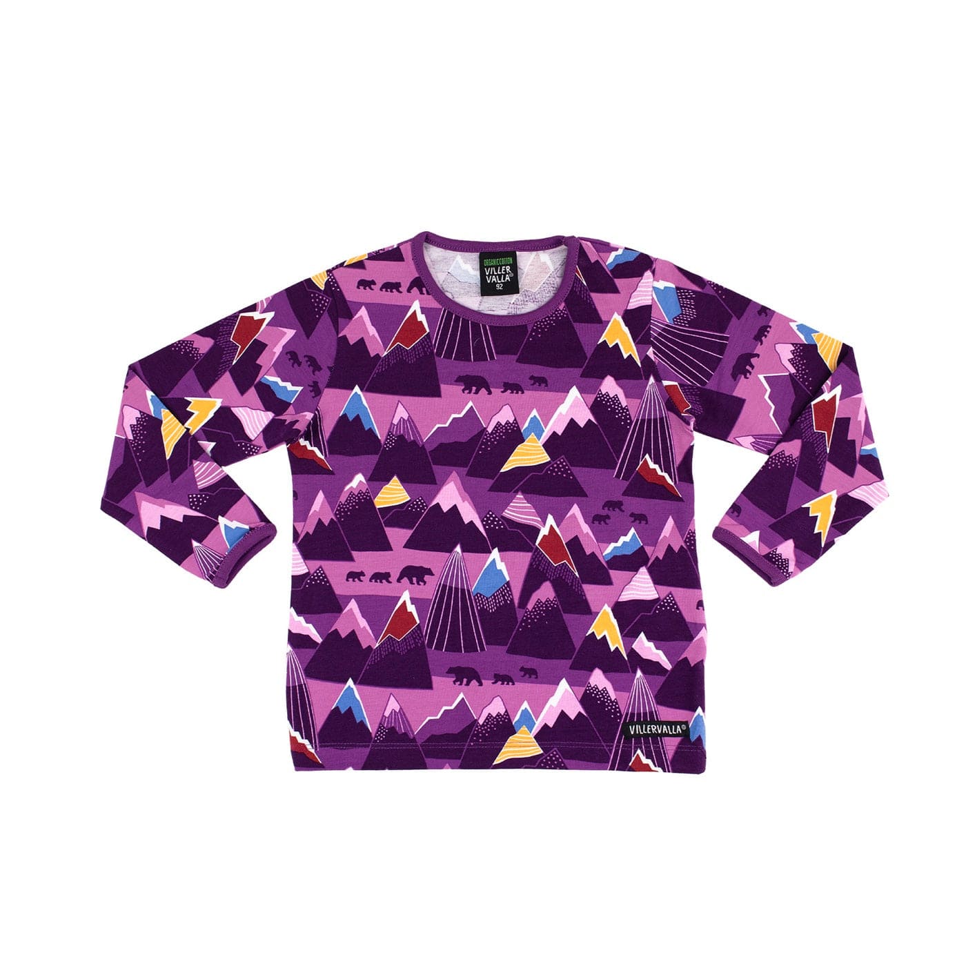 Mountain Long Sleeve Shirt Dahlia