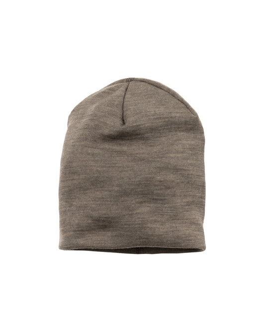 Engel Merino Wool & Silk Beanie Walnut