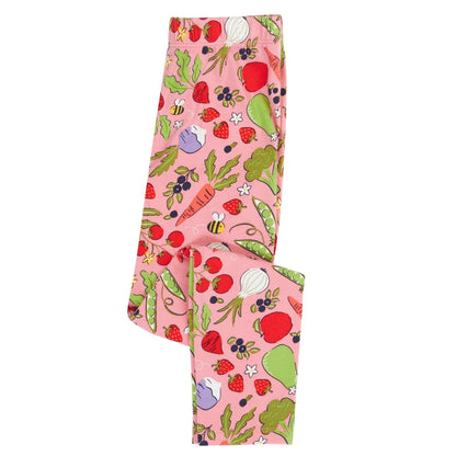 Frugi Libby Printed Leggings Grow Happiness