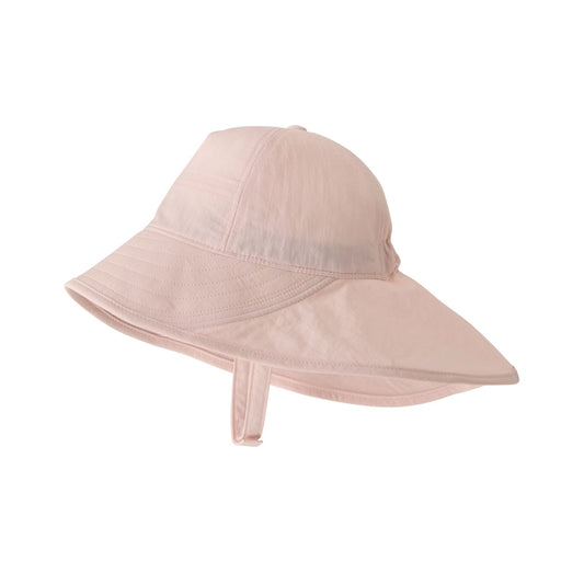Baby Block-the-Sun Hat  Dorsal Pink
