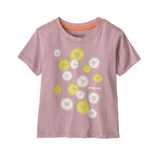 Baby Graphic T-Shirt Fireflies: Quiet Violet