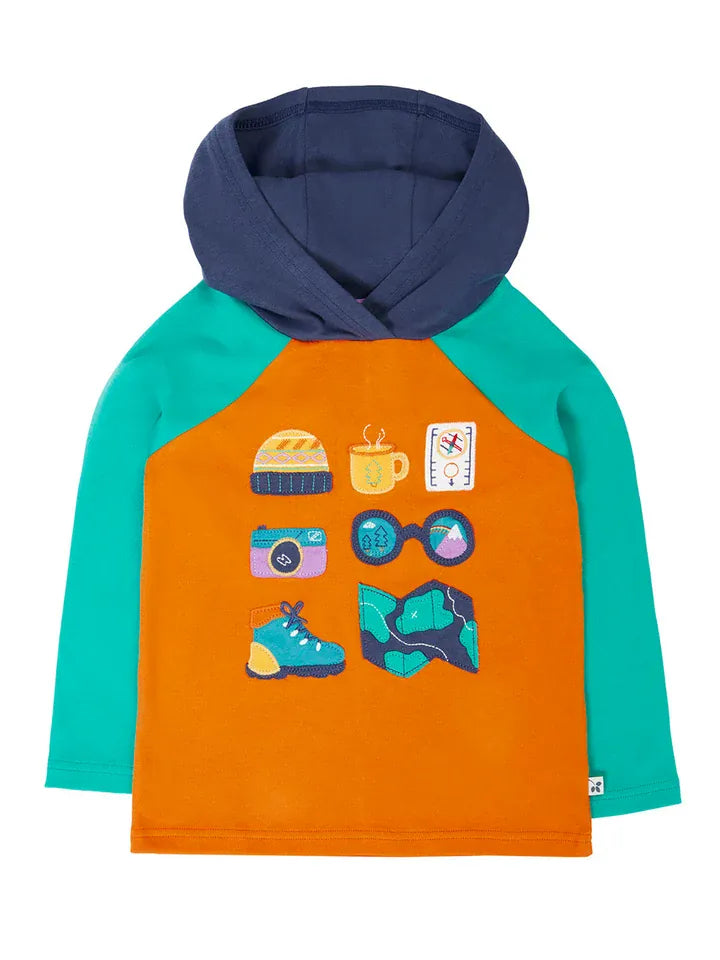 Compass Hooded Top Highland Cow