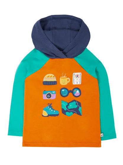 Compass Hooded Top Highland Cow