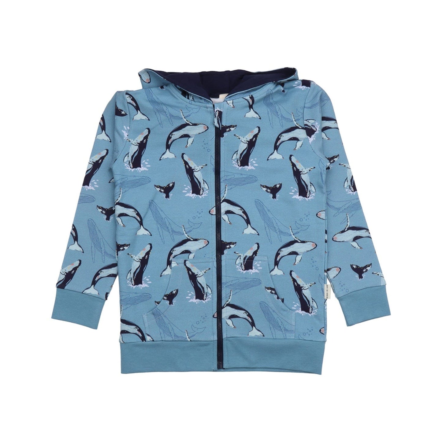 Jumping Whales Hoodie