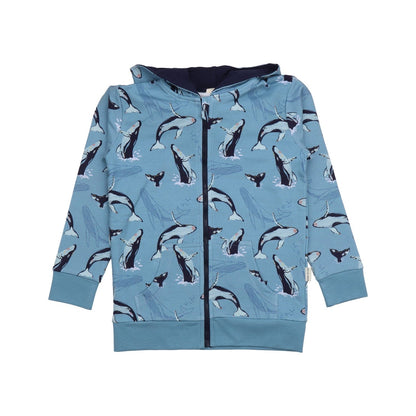 Jumping Whales Hoodie