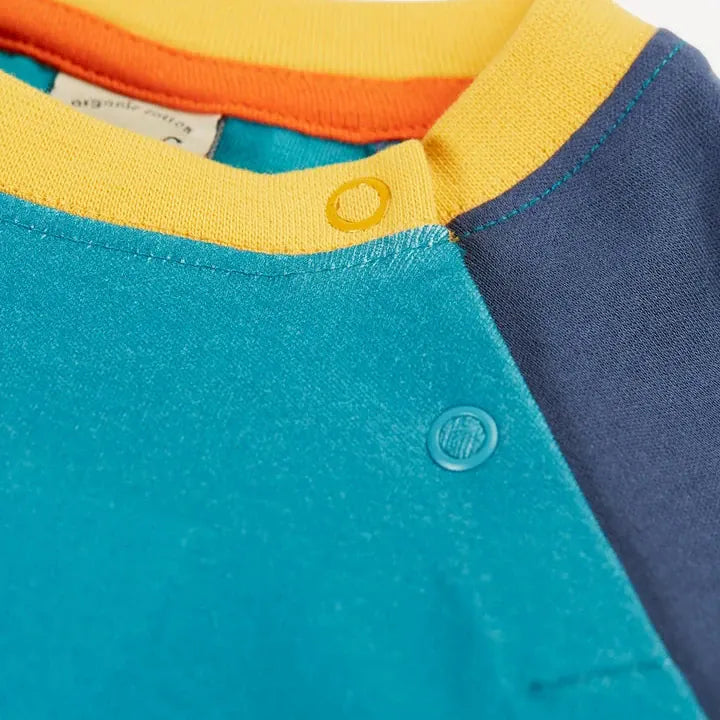Horizon Raglan Top Navy Blue/Puffin