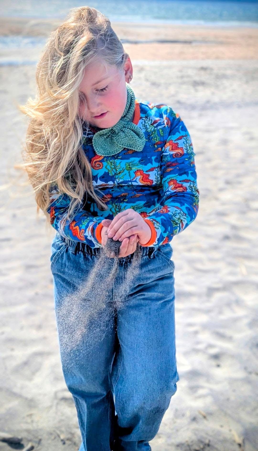 Seahorses Long Sleeve Shirt