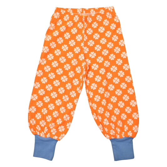 Clover Baggy Pants Vibrant Orange