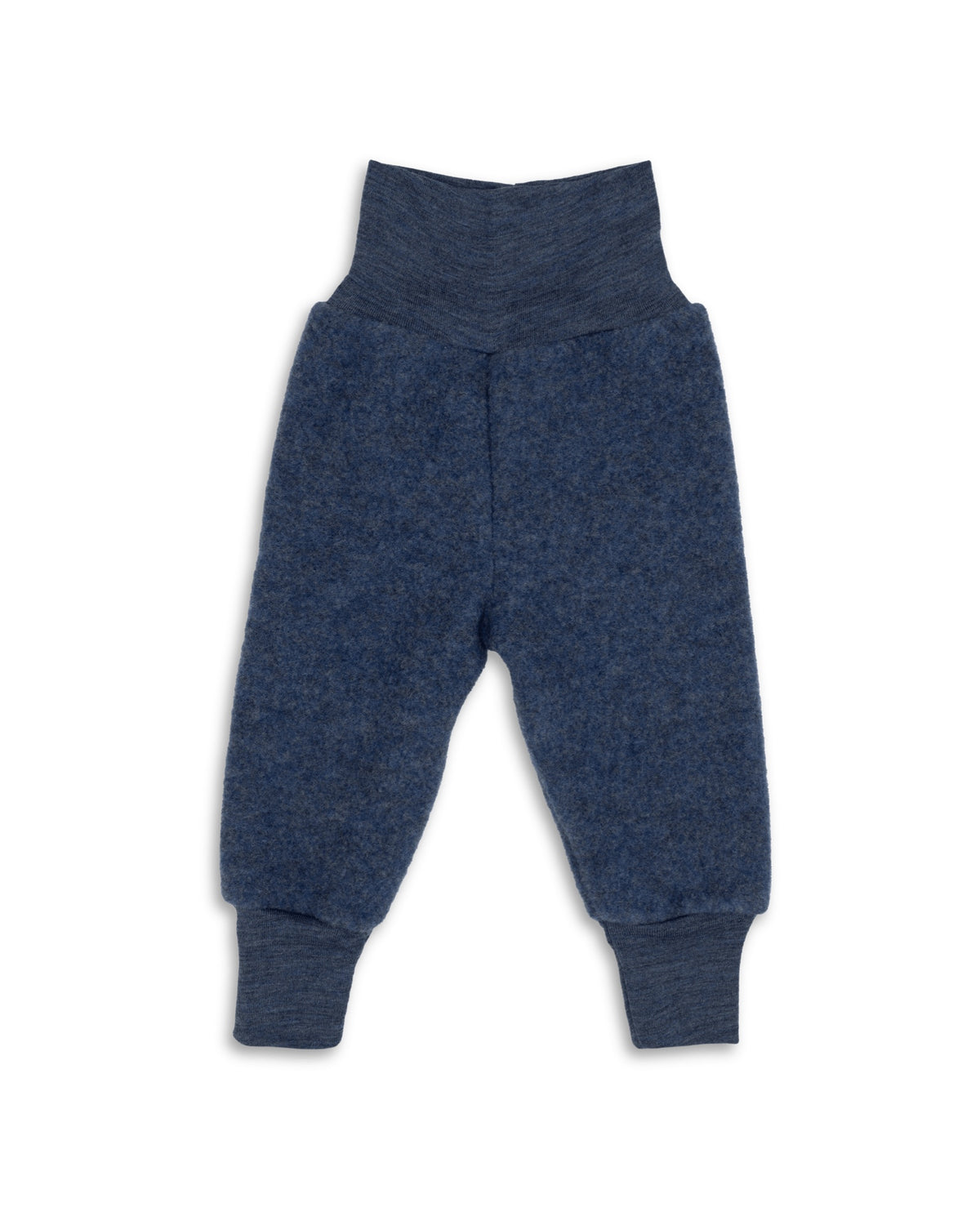 Engel Baby Wool Fleece Pants Blue Melange