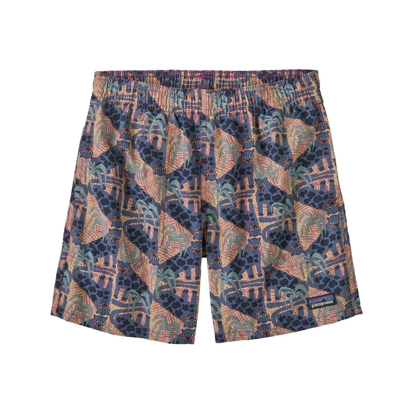 Kids' Baggies™ Shorts 5" - Lined Jaggy: Faded Magenta