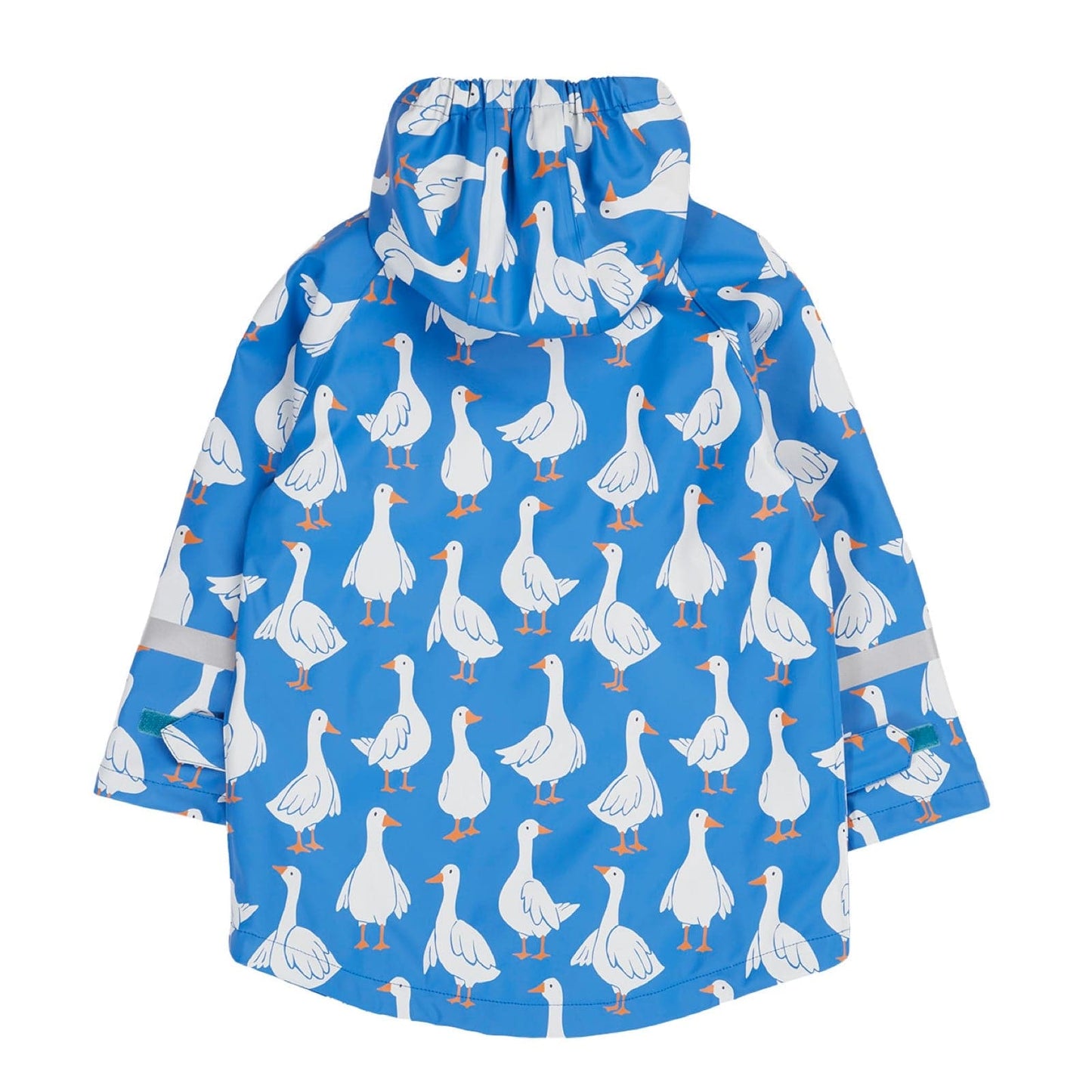 Puddle Buster Printed Rain Mac Cobalt Goose