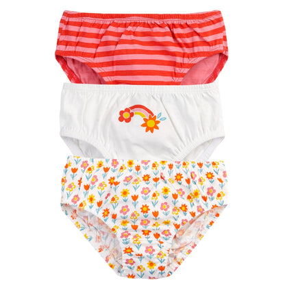 Polly Printed Briefs 3 Pack Bloom