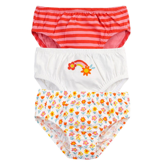 Polly Printed Briefs 3 Pack Bloom
