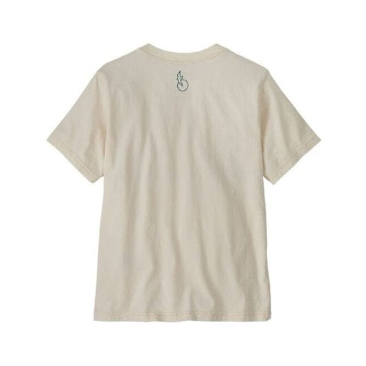 Kids' Graphic T-Shirt Swelldrifter Stripe: Undyed Natural