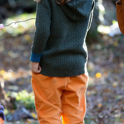 Golden Ochre Corduroy Comfy Trousers