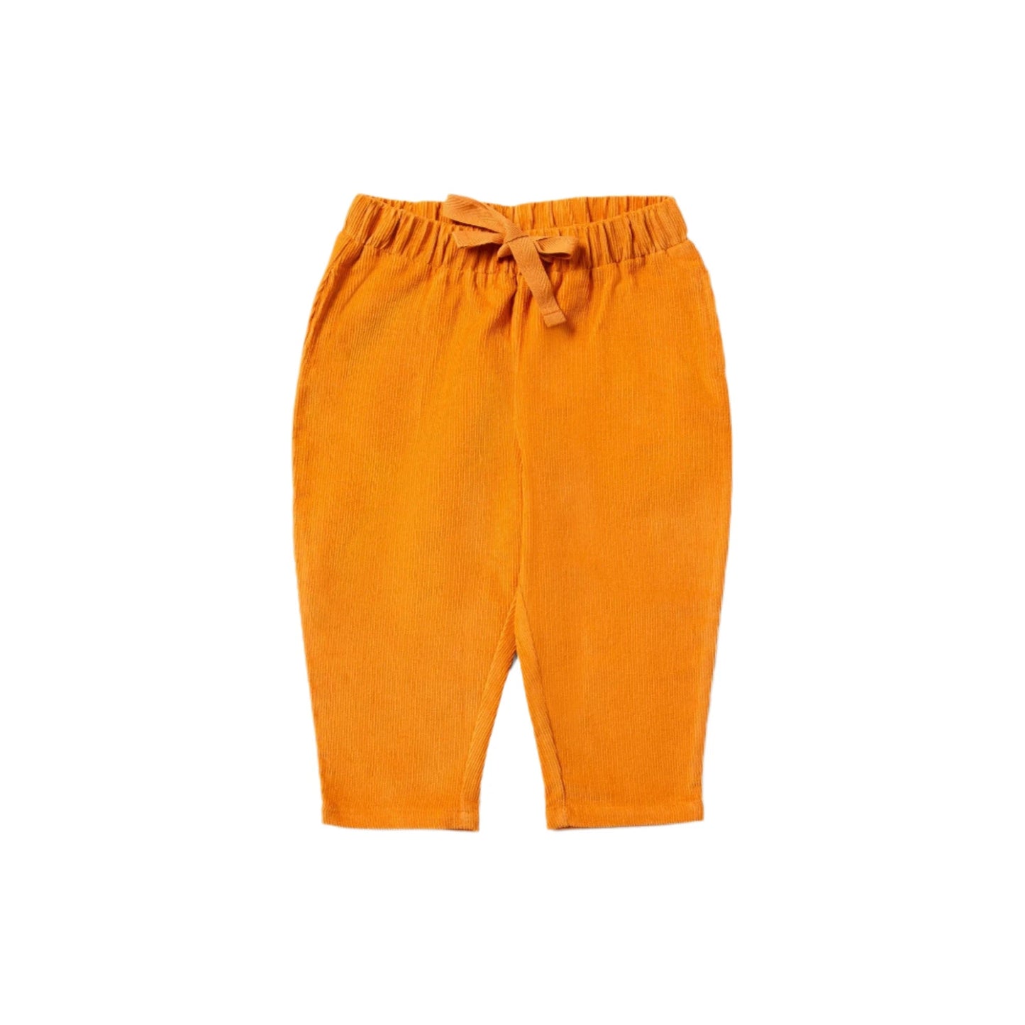 Golden Ochre Corduroy Comfy Trousers