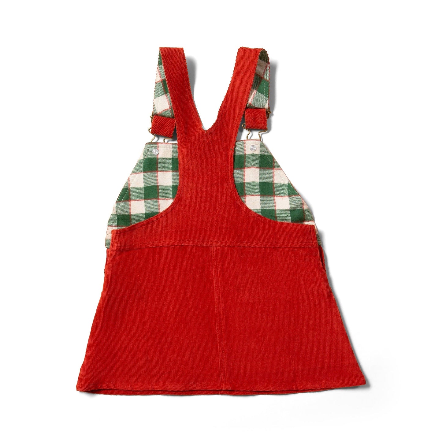 Hazelnut Classic Pinafore Dress