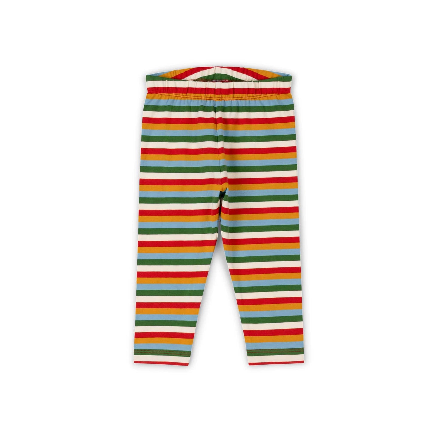 Rainbow Striped Organic Leggings