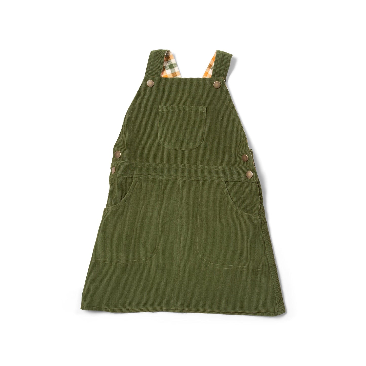 Classic Reversible Pinafore Dress