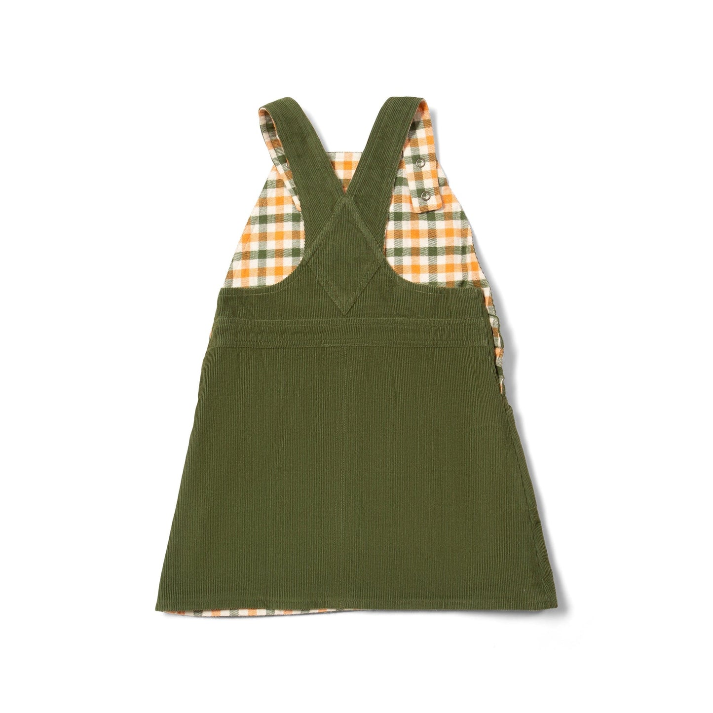 Classic Reversible Pinafore Dress