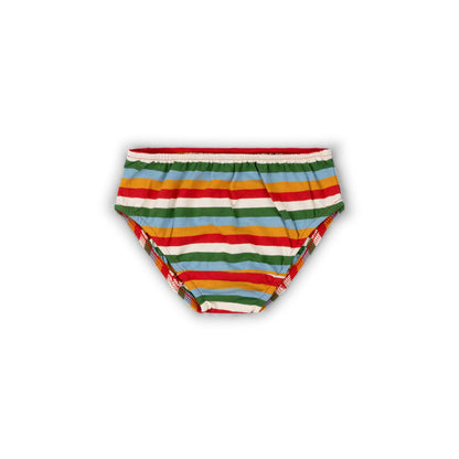 Turquoise Rainbows Organic Underwear 3 Pack