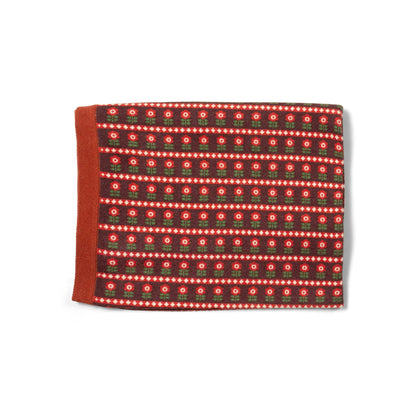 Collecting Flowers Knitted Organic Baby Blanket