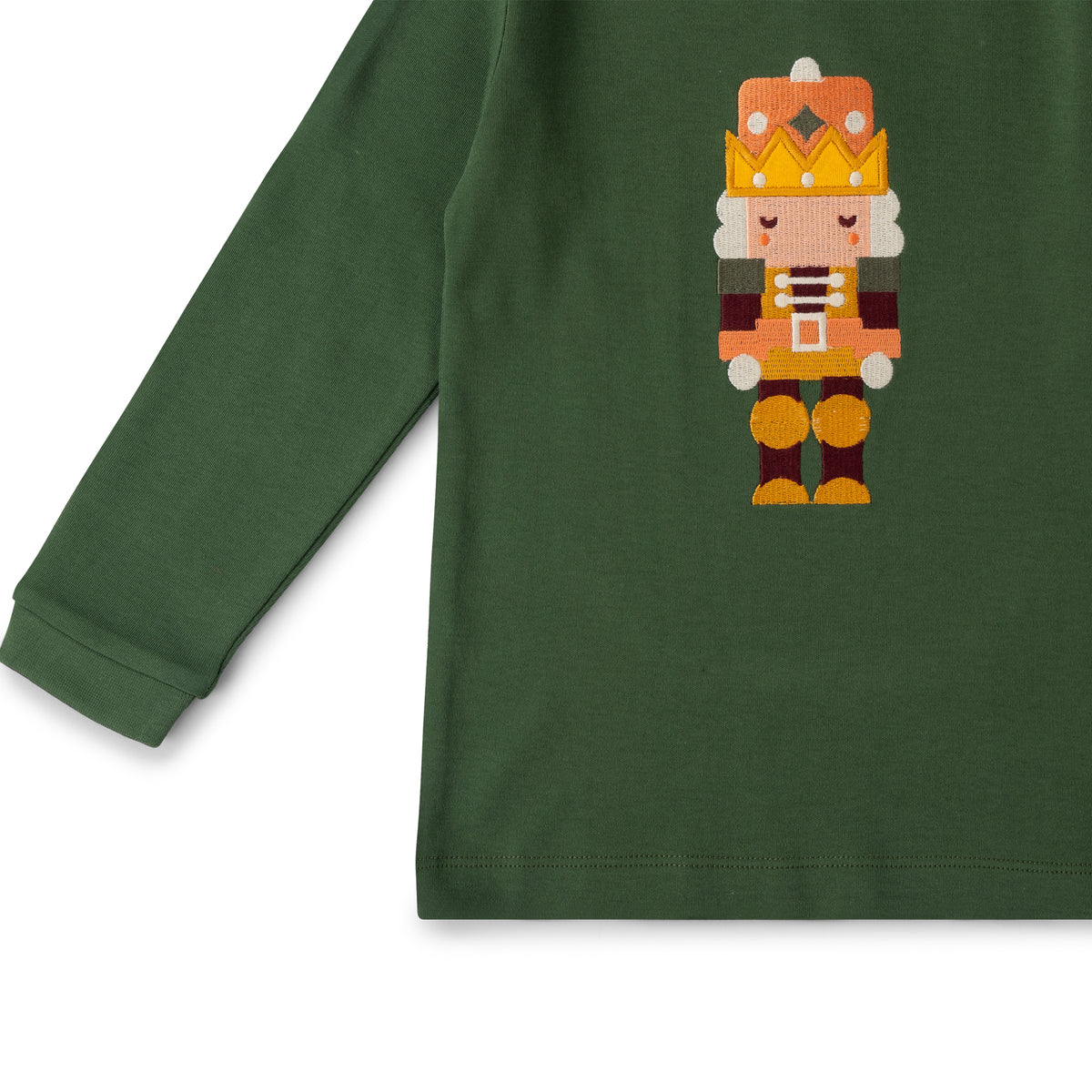 Little Green Radicals Toy Box Appliqué Long Sleeve T-Shirt