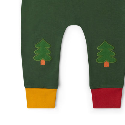 Little Green Radicals Woodland World Knee Patch Joggers