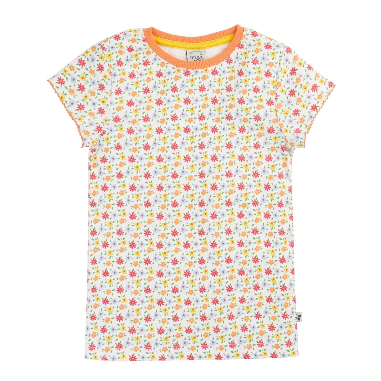 Pip Pointelle 2pk T-Shirt Ditsy Floral/Stripe