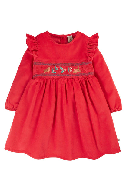 Leonora Cord Dress Robin