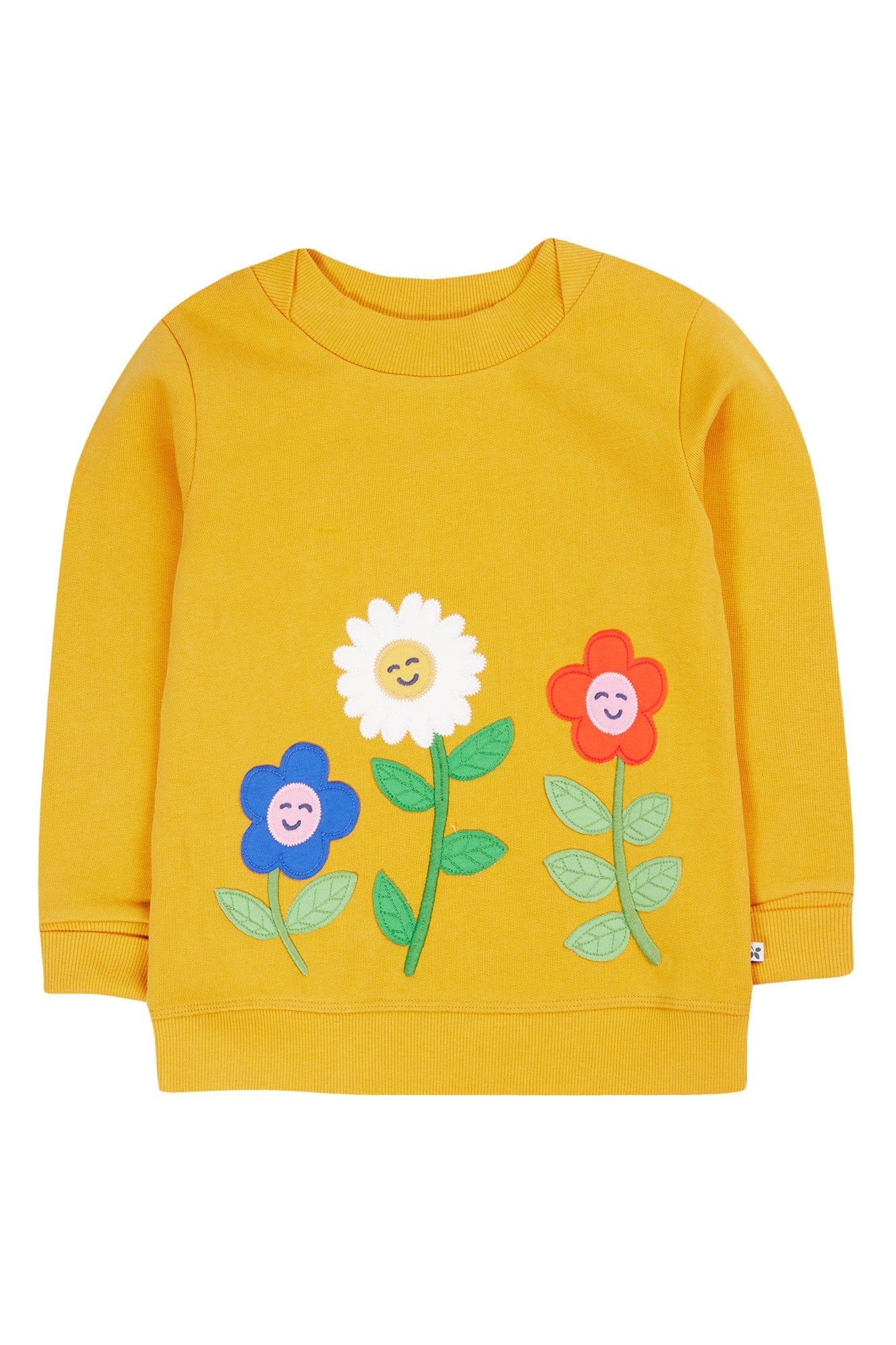 Easy On Jumper Smiley Flowers