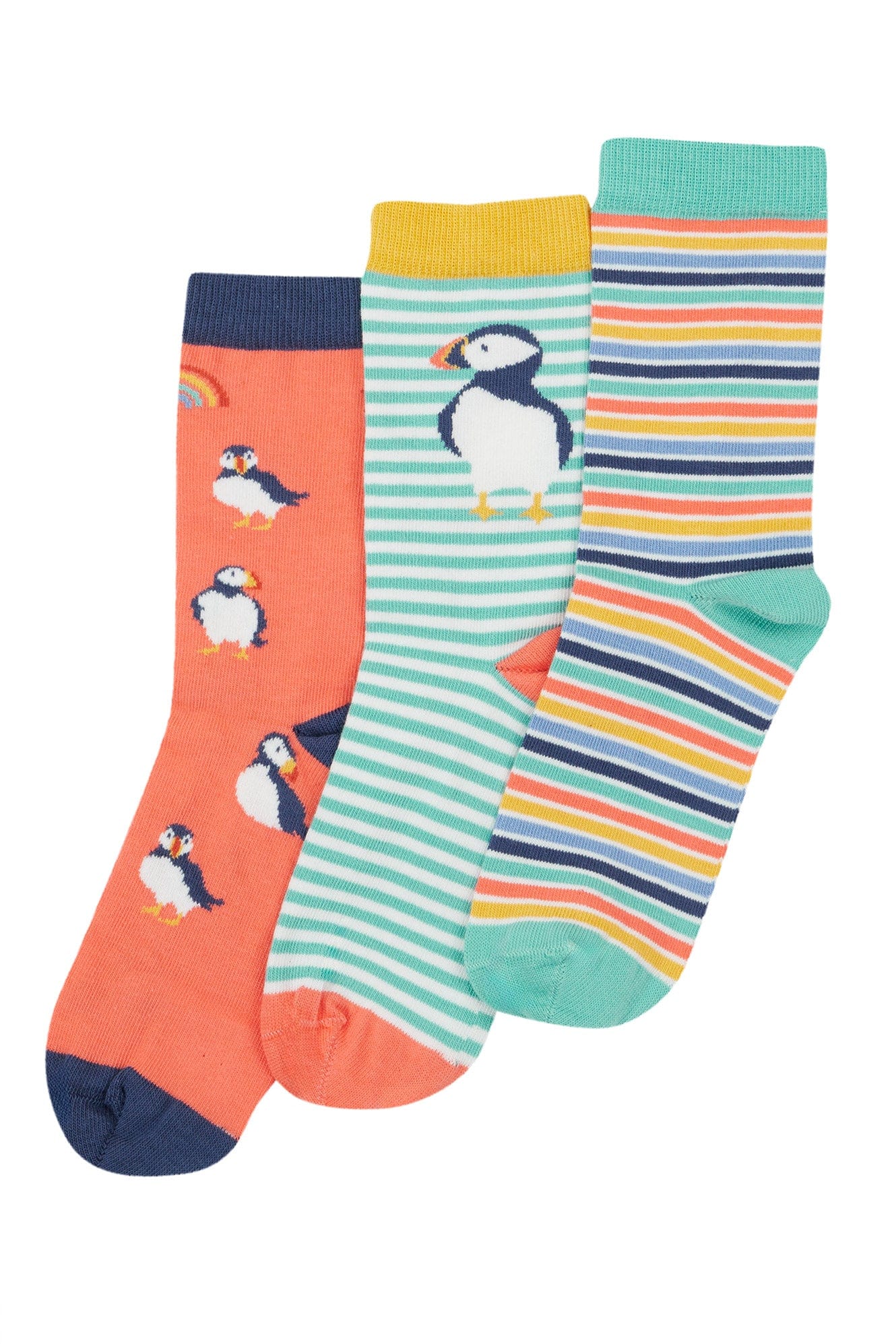 Rock My Socks Puffin - 3 Pack