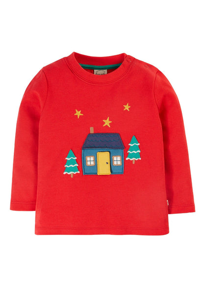 Ira Interactive Applique Top Winter Cottage