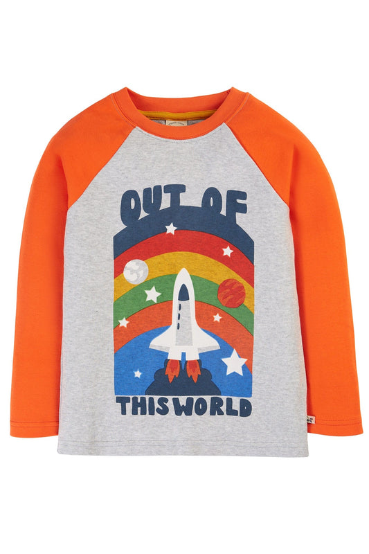 Tamar Raglan Top Out Of This World