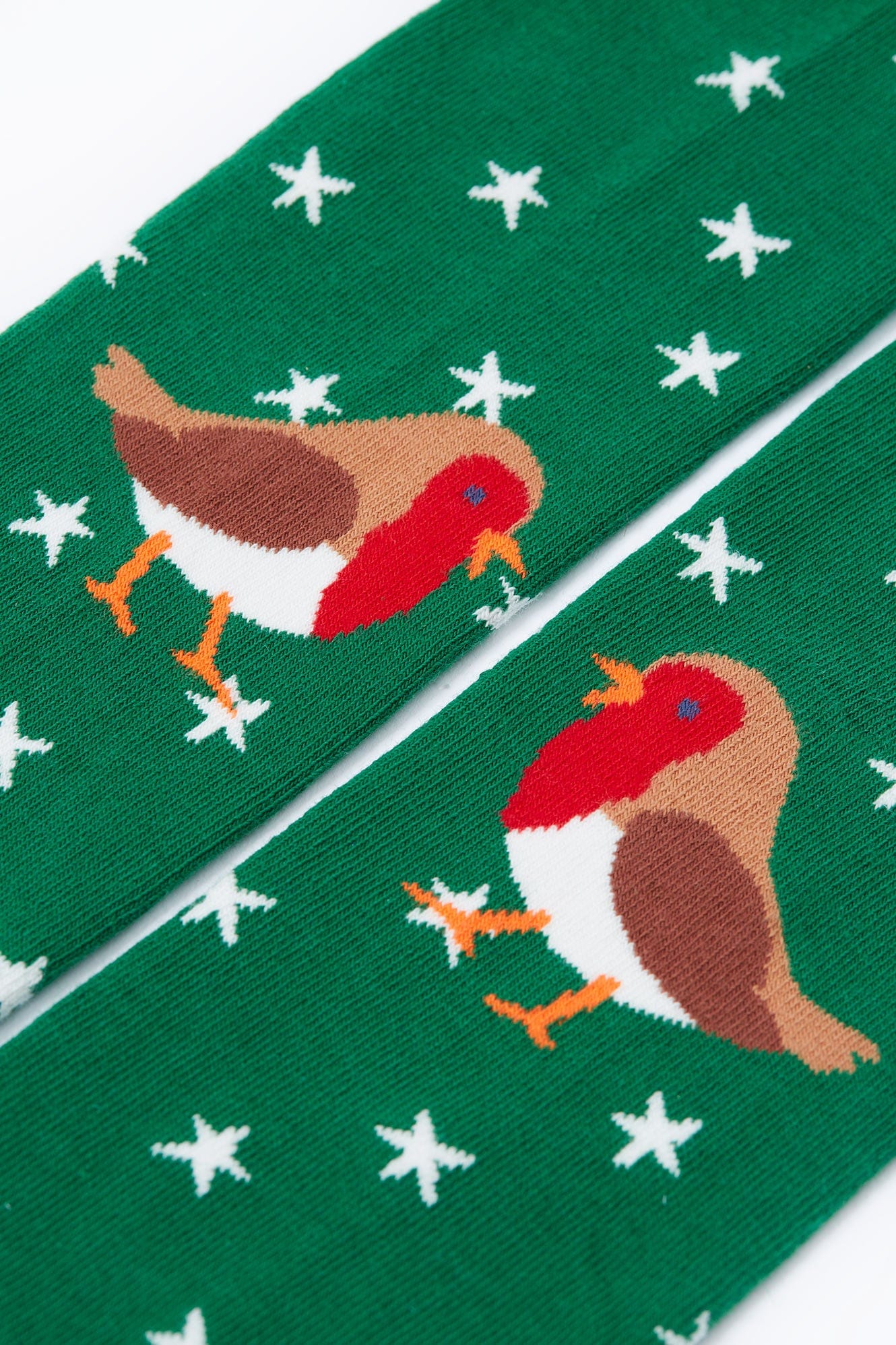 Norah Tights Green Robin/Berry Red 2 Pack